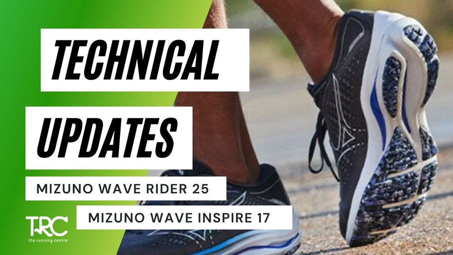 TRC Technical Update | Mizuno Wave Rider 25 & Mizuno Wave Inspire 17