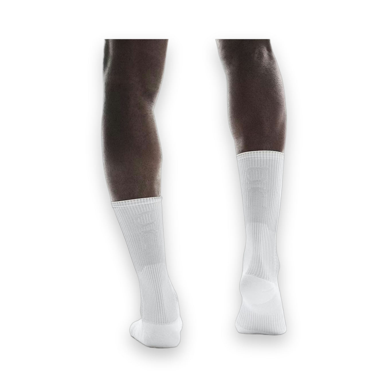 On Performance Run Sock High - White / Glacier