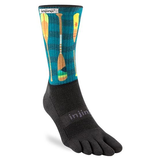 Injinji Artist Designed Mini Crew (PADDLE) - Mens