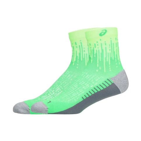 Asics Cushioned Performance Sock Quarter - Vital Green