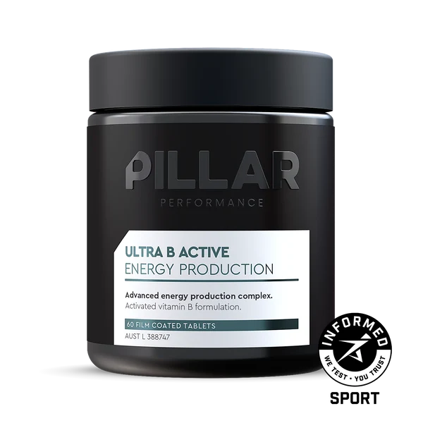 Pillar Performance Ultra B Active - 60 Tablets
