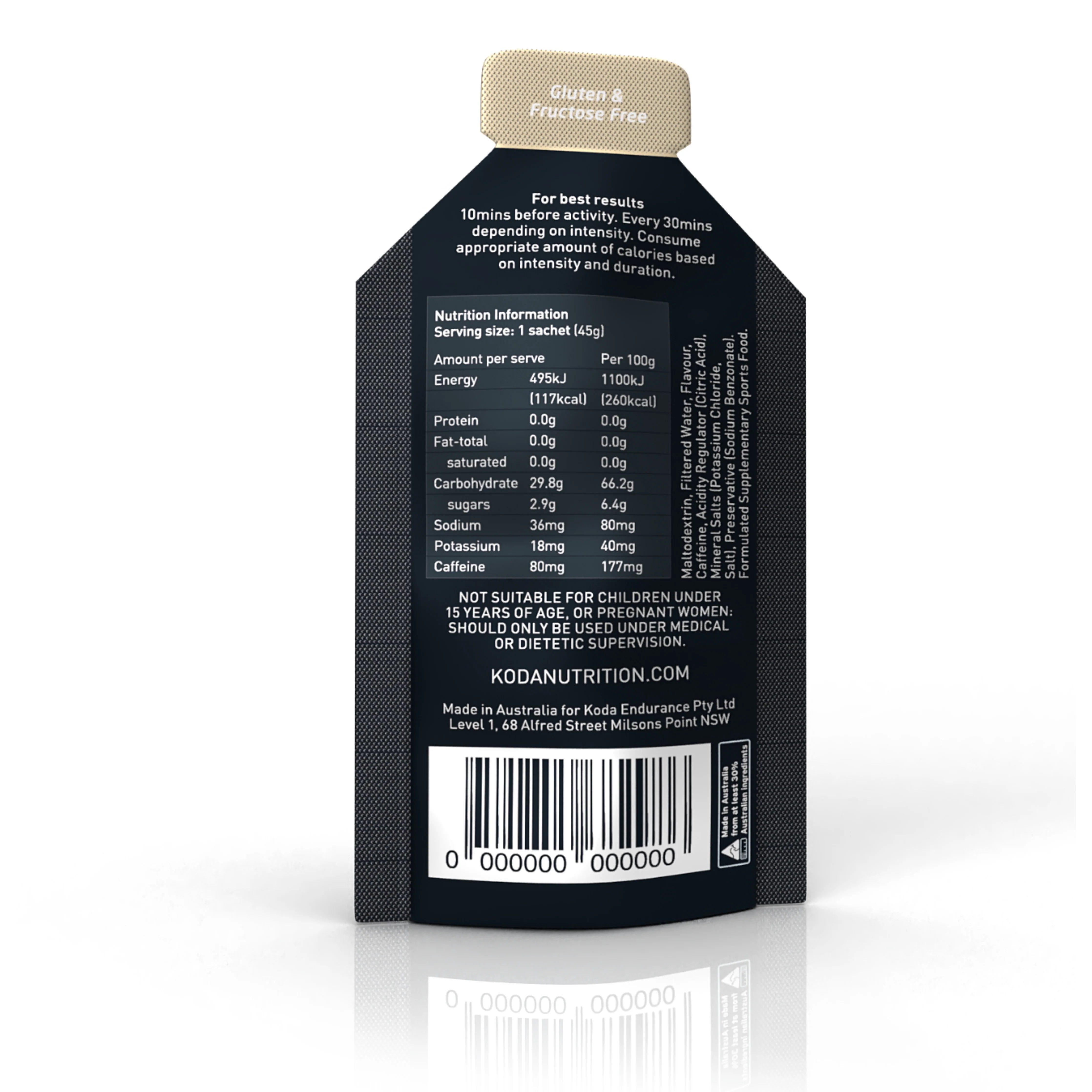 KODA Energy Gel - Cola Vanilla