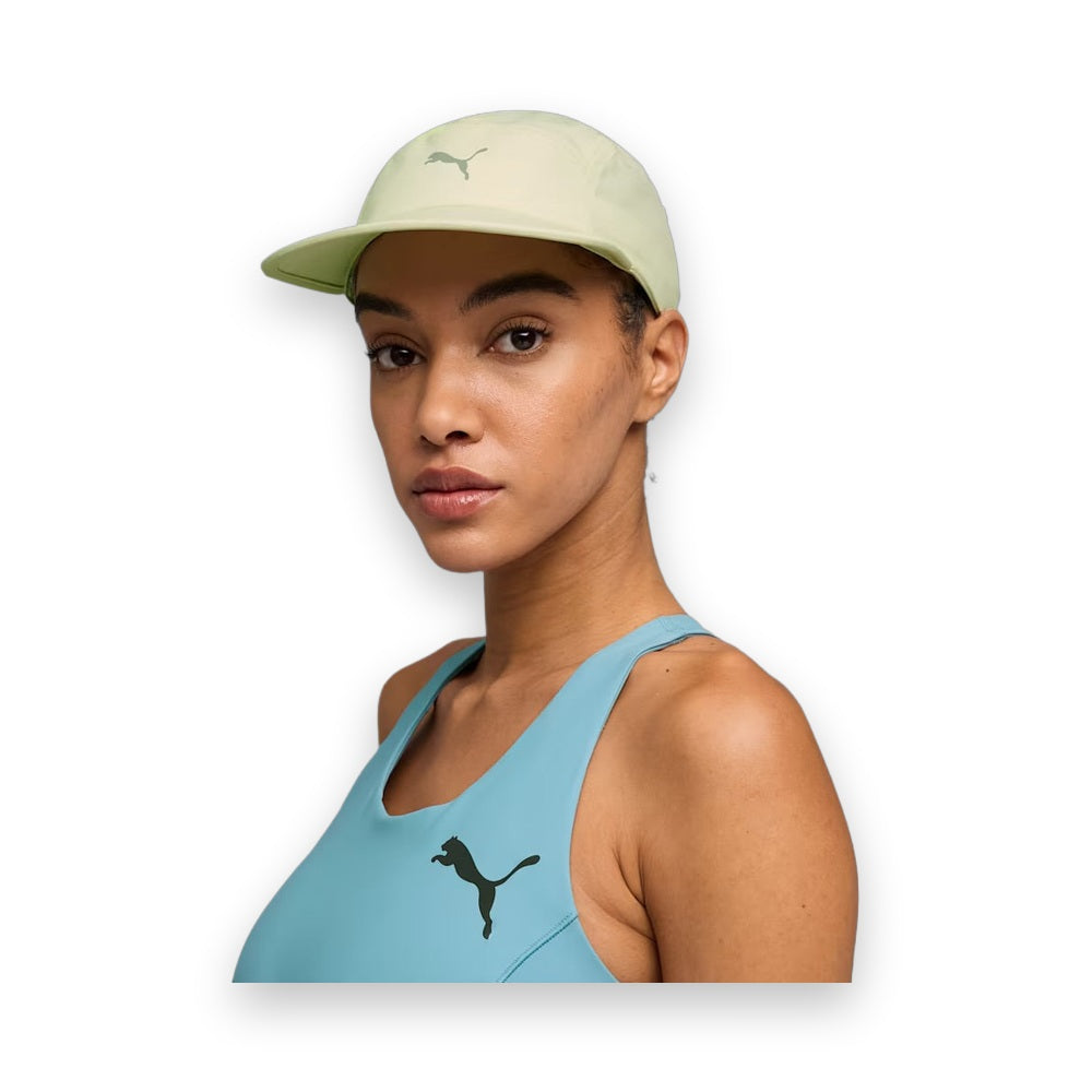 Puma Ess Running 5 Panel Cap - Apple Spritz