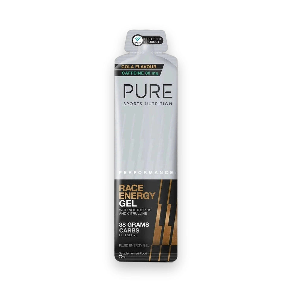 PURE Performance Plus Race Energy Gel 70g - Cola + Caf