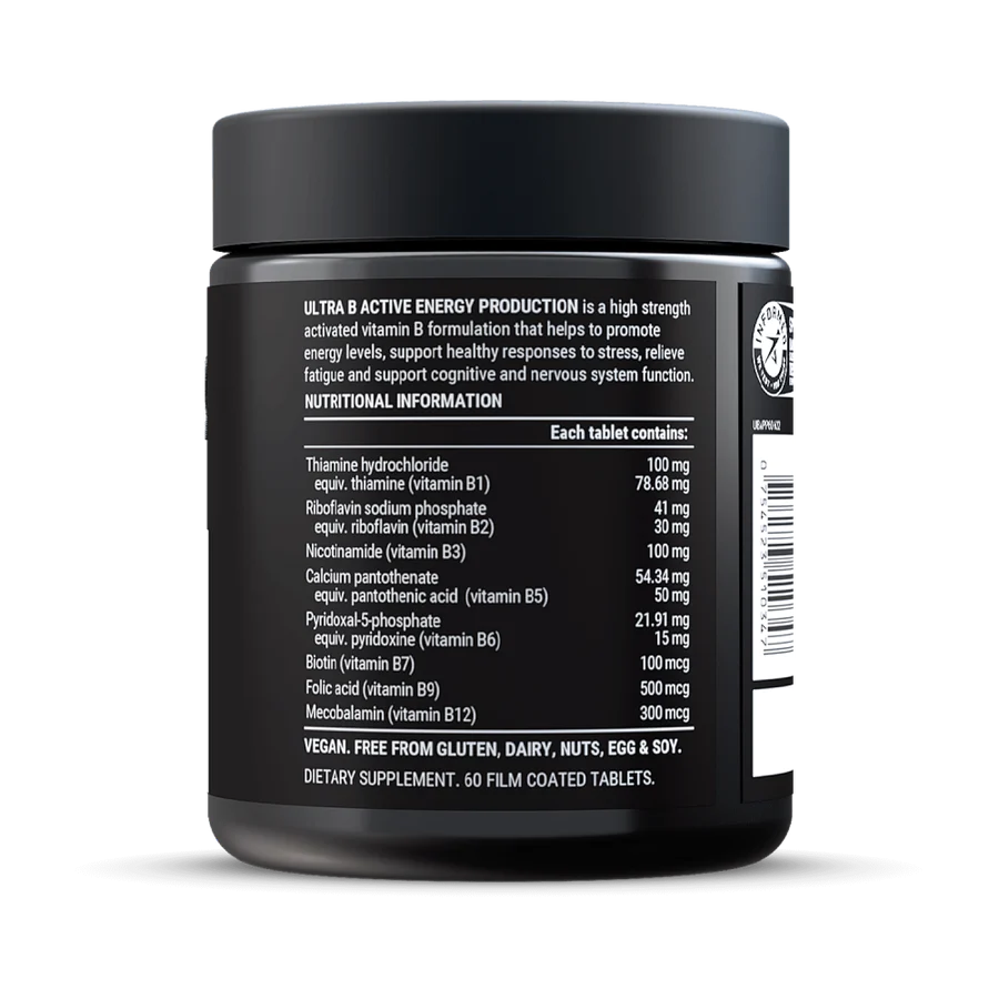 Pillar Performance Ultra B Active - 60 Tablets