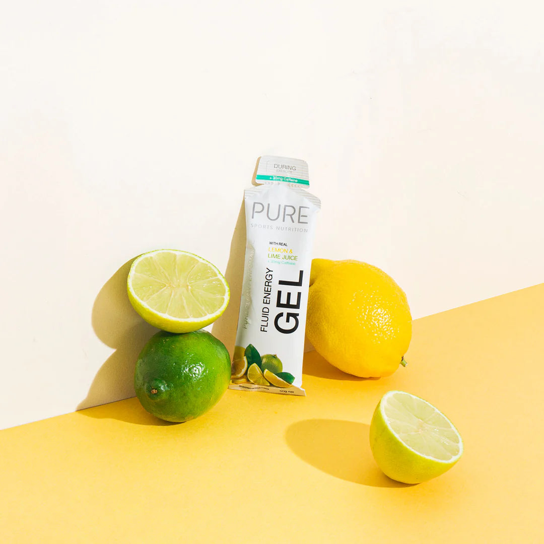 Pure Fluid Energy Gel 50g - Lemon & Lime Caffeine