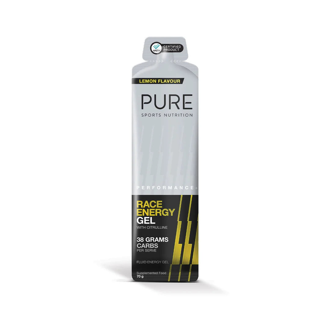 PURE Performance Plus Race Energy Gel 70g - Lemon