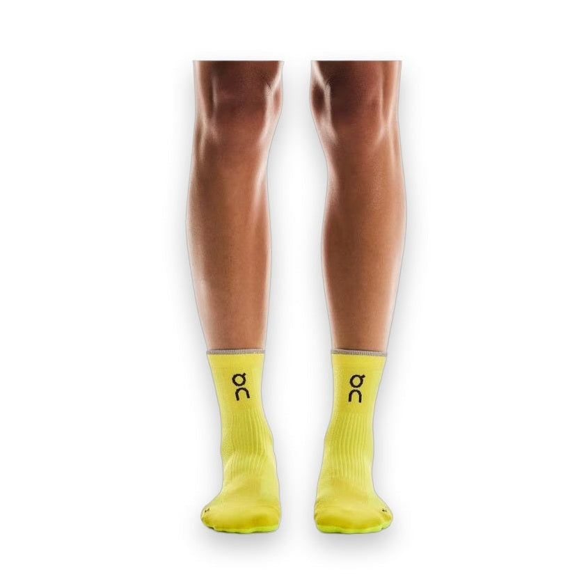 On Elite Run Sock Mid - Lime