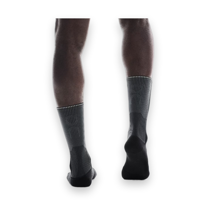 On Performance Run Sock High - Black / Eclipse
