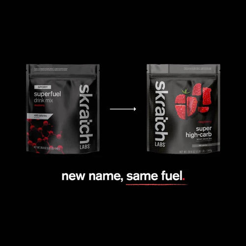 SKRATCH Super High Carb Drink Mix 840G - Raspberry