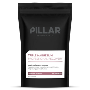 PILLAR PERFORM Triple Magnesium Professional Recovery Powder - Natural Berry