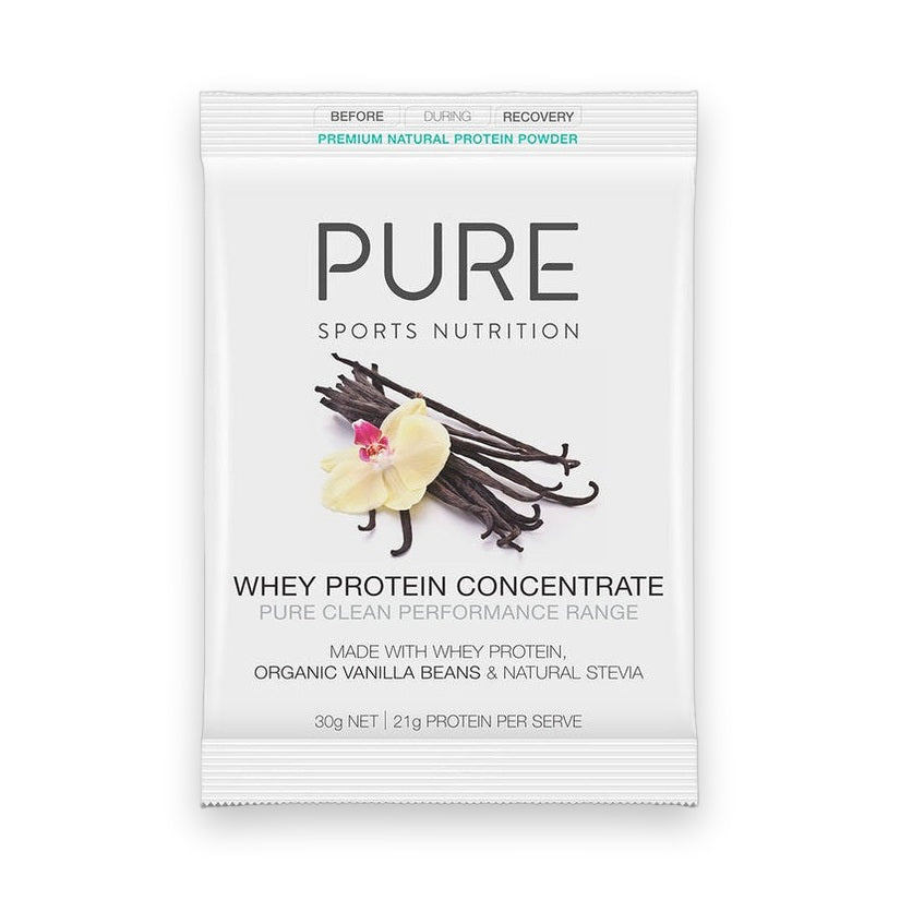 Pure Whey Protein Sachets - Organic Vanilla Beans