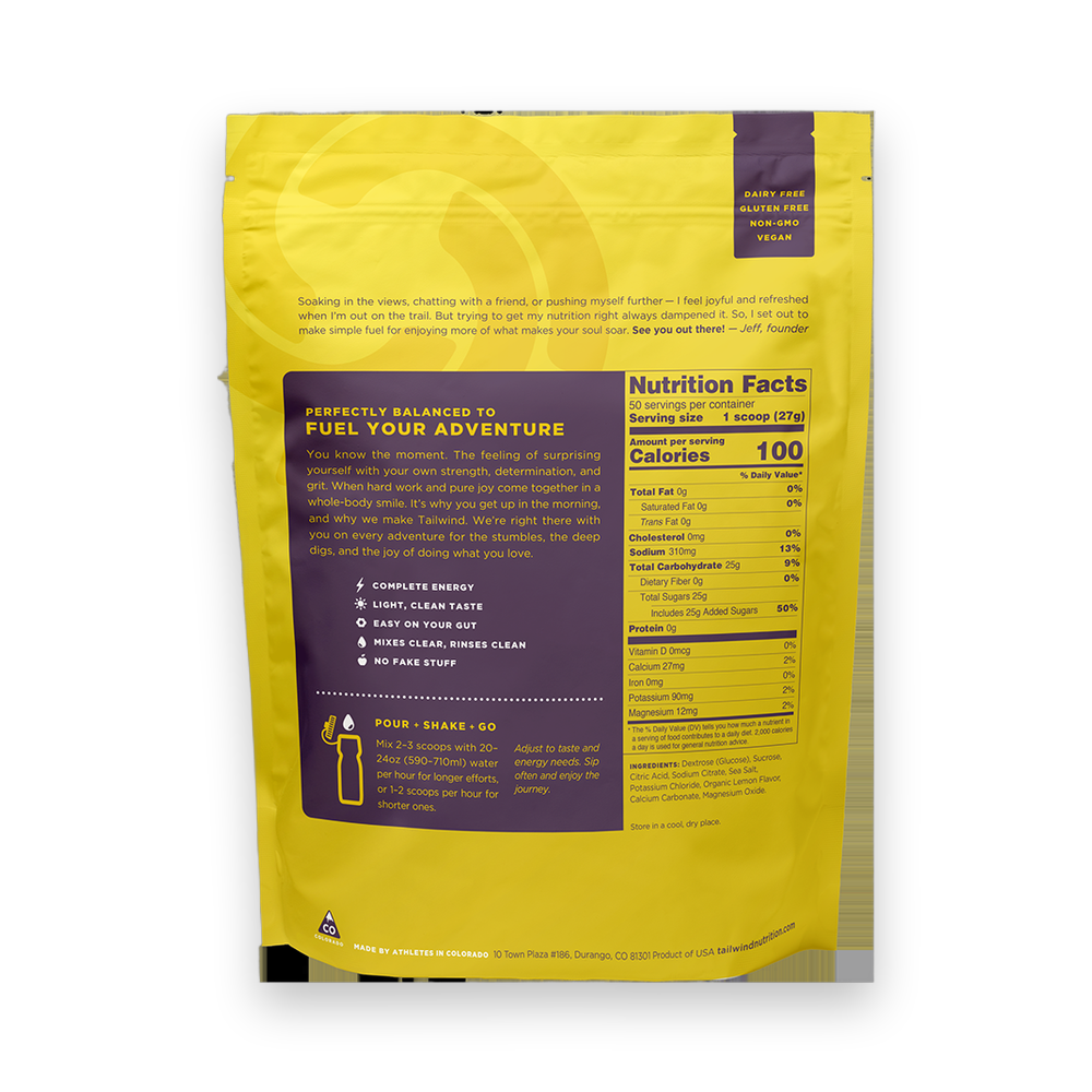 Tailwind Endurance Fuel - Lemon Large