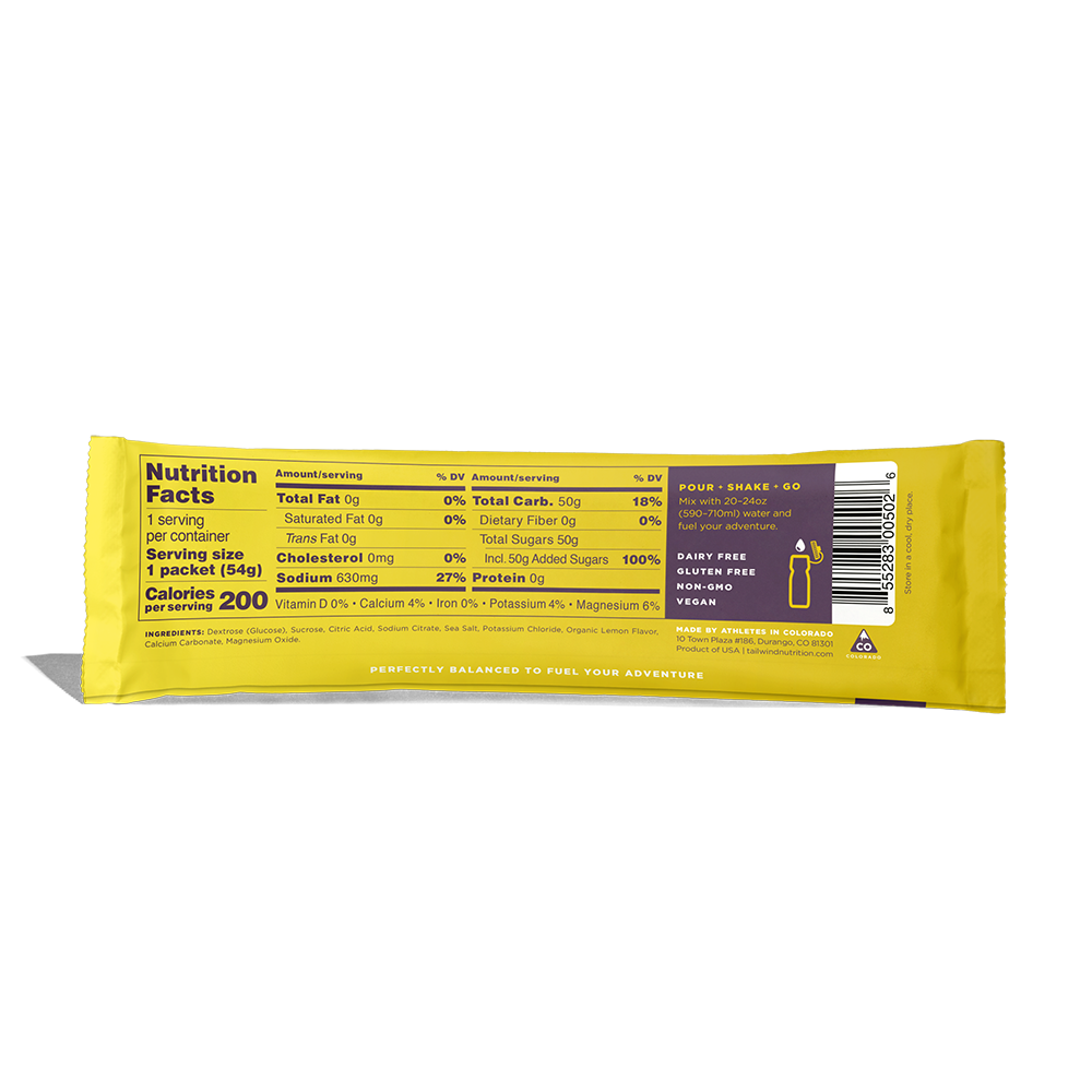 Tailwind Endurance Fuel Stick Pack - Lemon