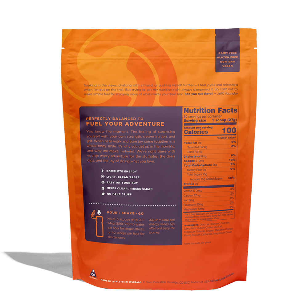 Tailwind Endurance Fuel - Mandarin/Orange Large
