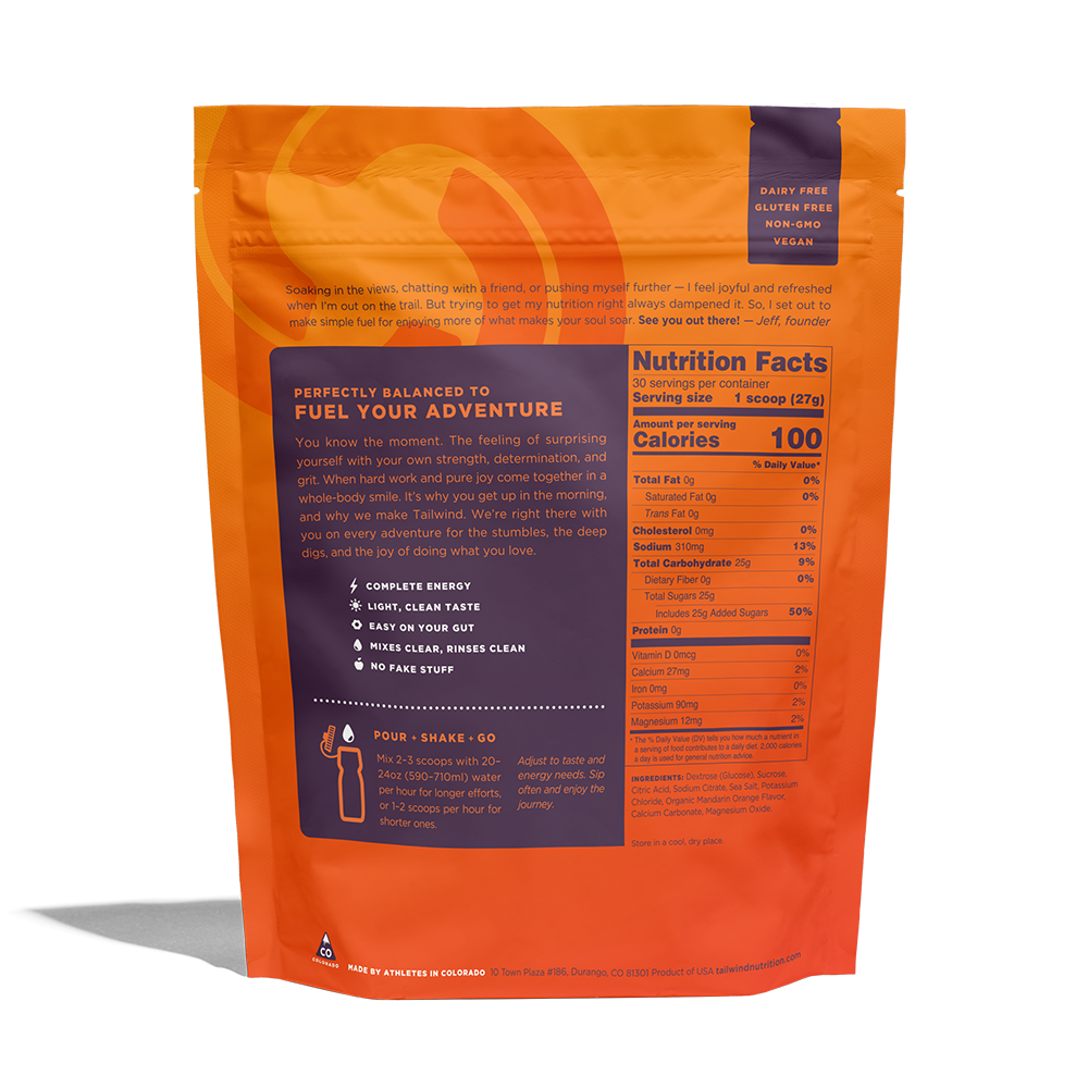 Tailwind Endurance Fuel - Mandarin/Orange