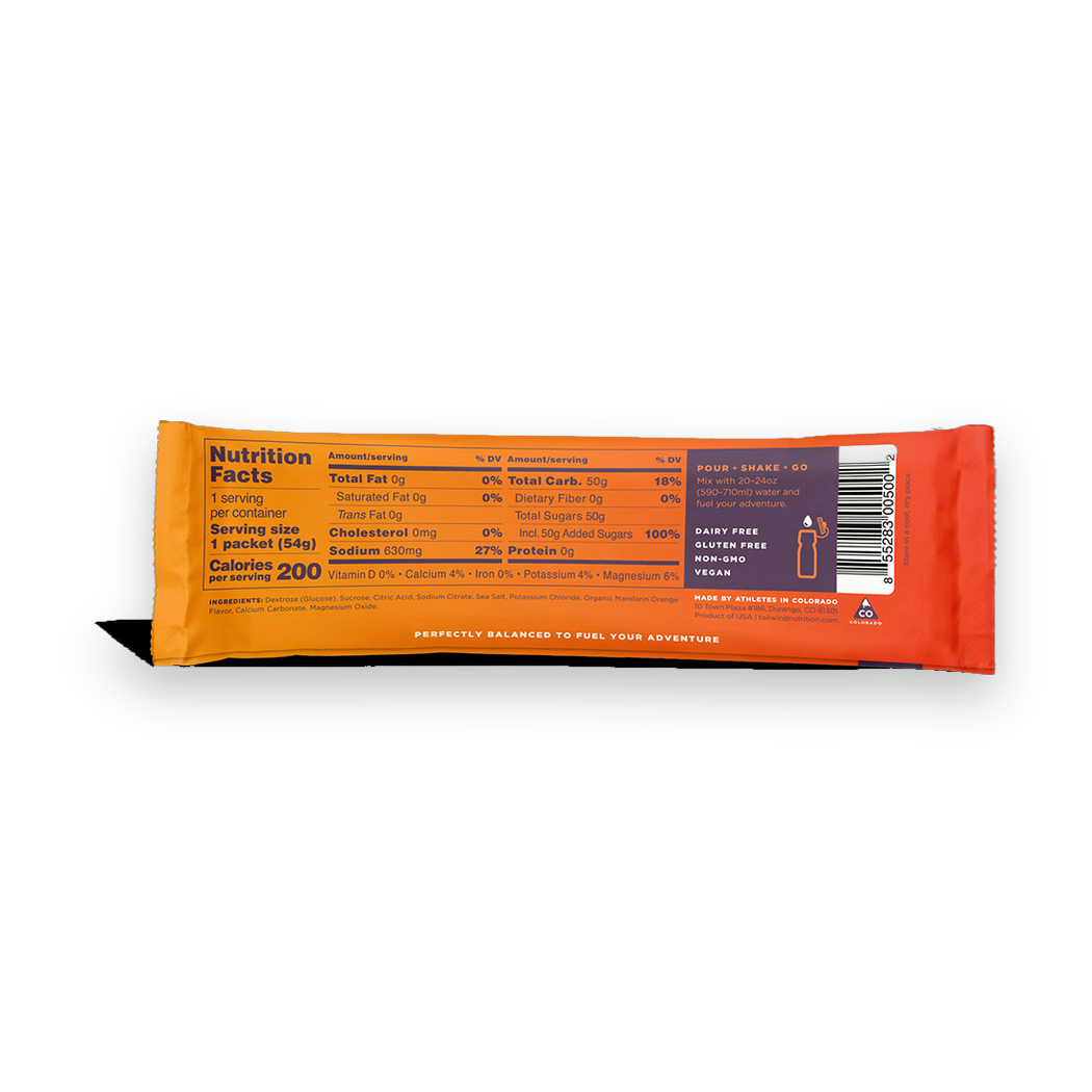 Tailwind Endurance Fuel Stick Pack - Mandarin/Orange