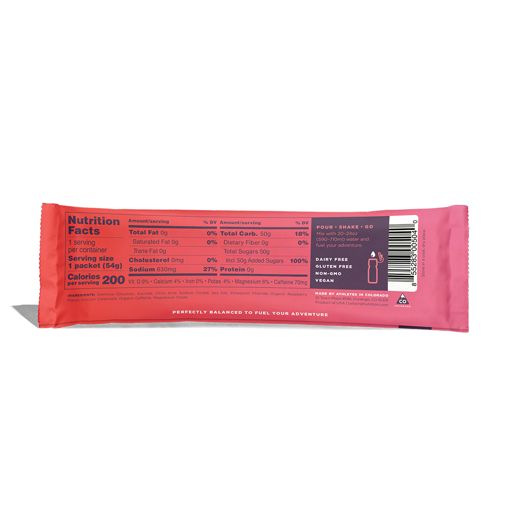 Tailwind Endurance Fuel Stick Pack - Raspberry Buzz