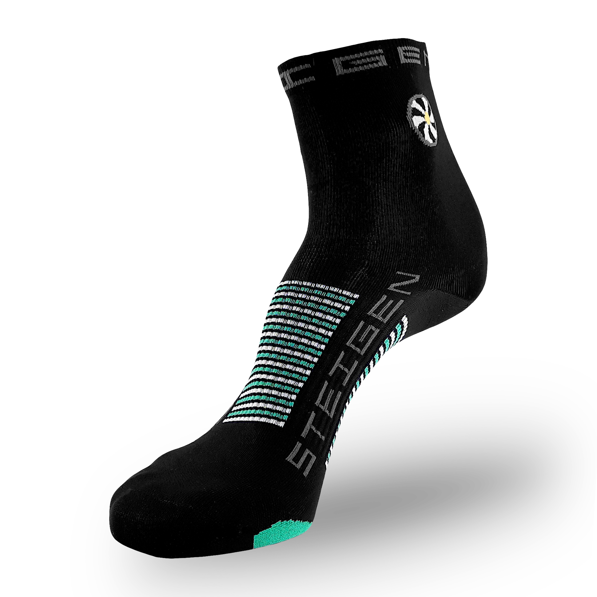 Steigen Performance 1/2 Sock - Black