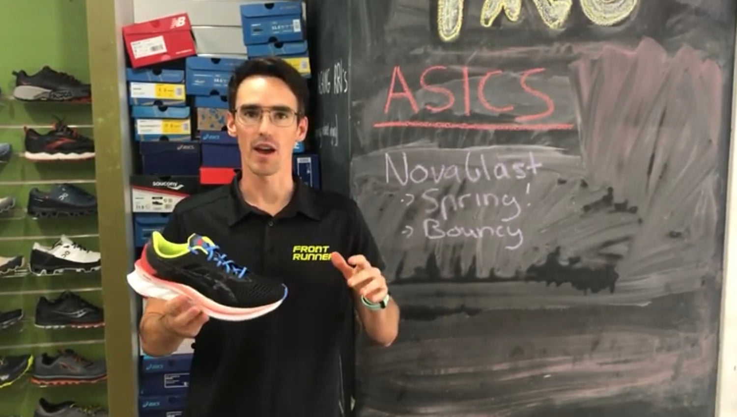 ASICS Novablast - a volume trainer for everyday mileage.