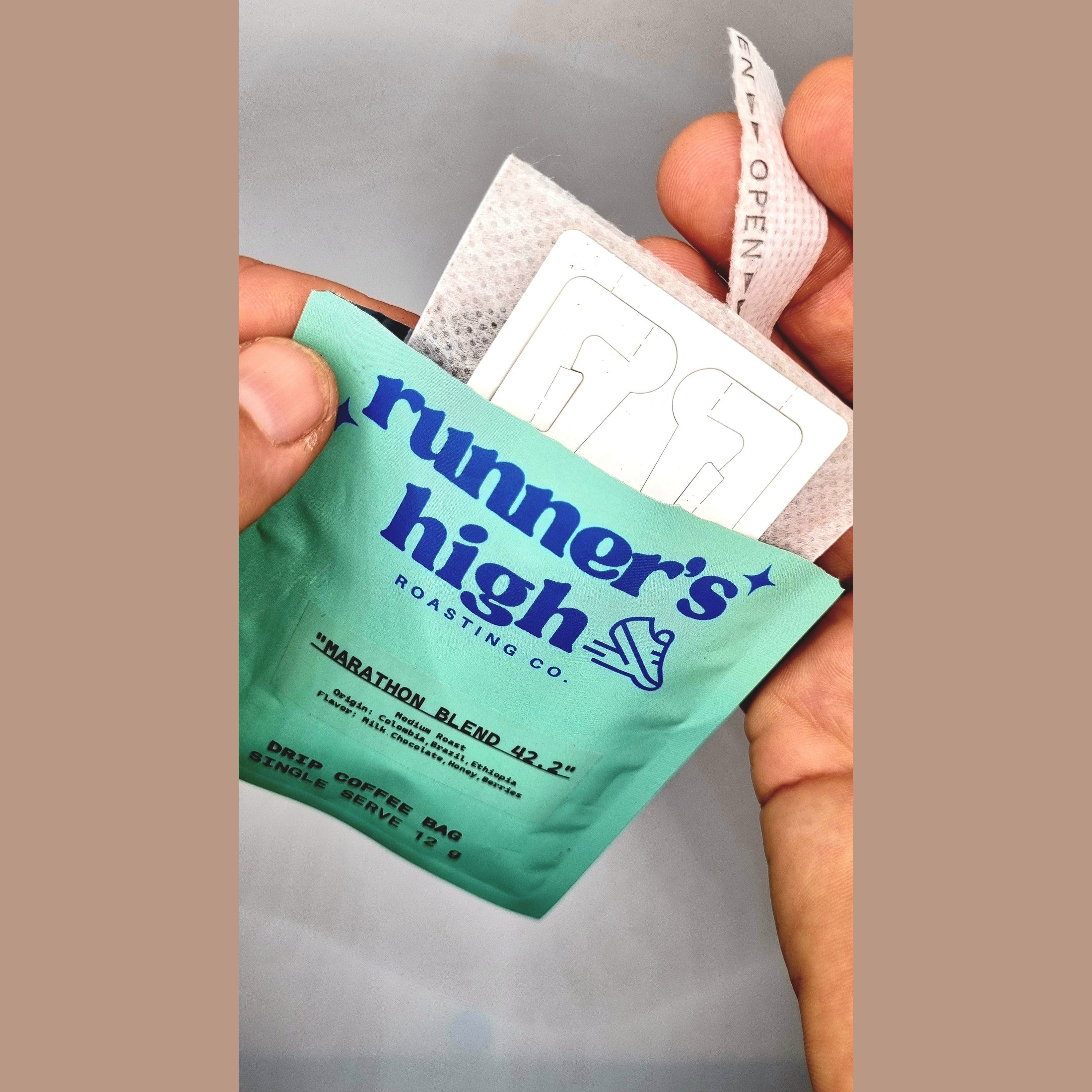 Runner’s High Roasting Co - ( 5 x Pack ) Drip Bags- Single Origin (light roast)