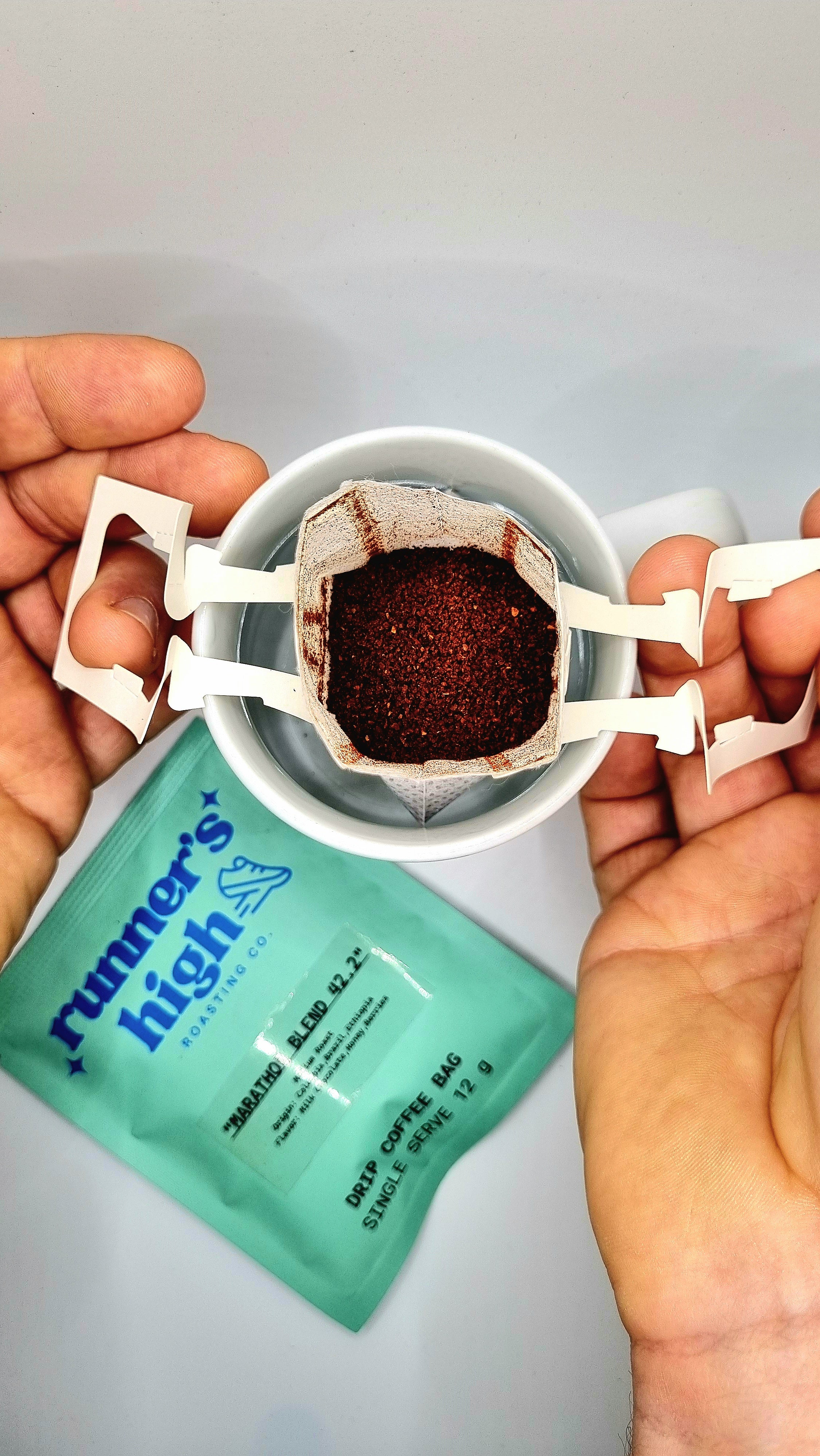 Runner’s High Roasting Co - ( 5 x Pack ) Drip Bags- Single Origin (light roast)