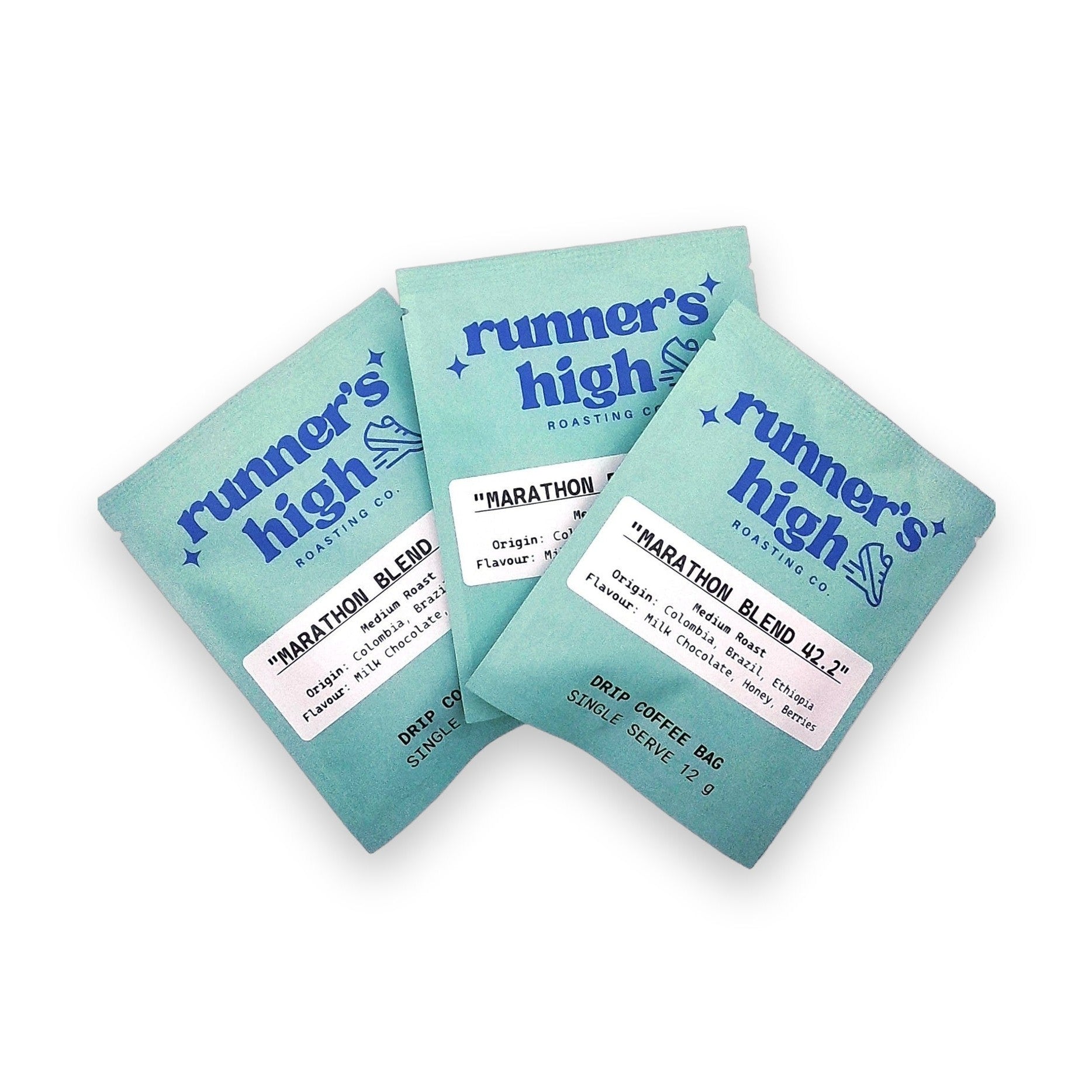 Runner’s High Roasting Co - The "Pour-formance" Drip Bags - Marathon Blend 42.2