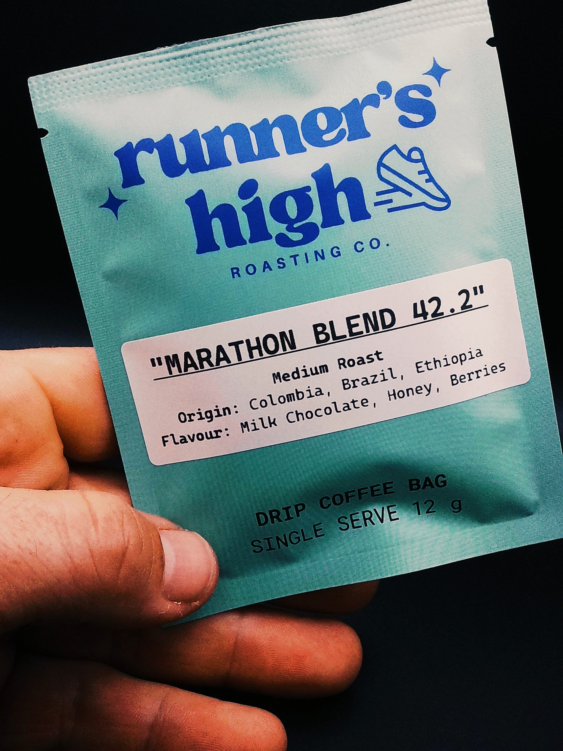 Runner’s High Roasting Co - The "Pour-formance" Drip Bags - Marathon Blend 42.2