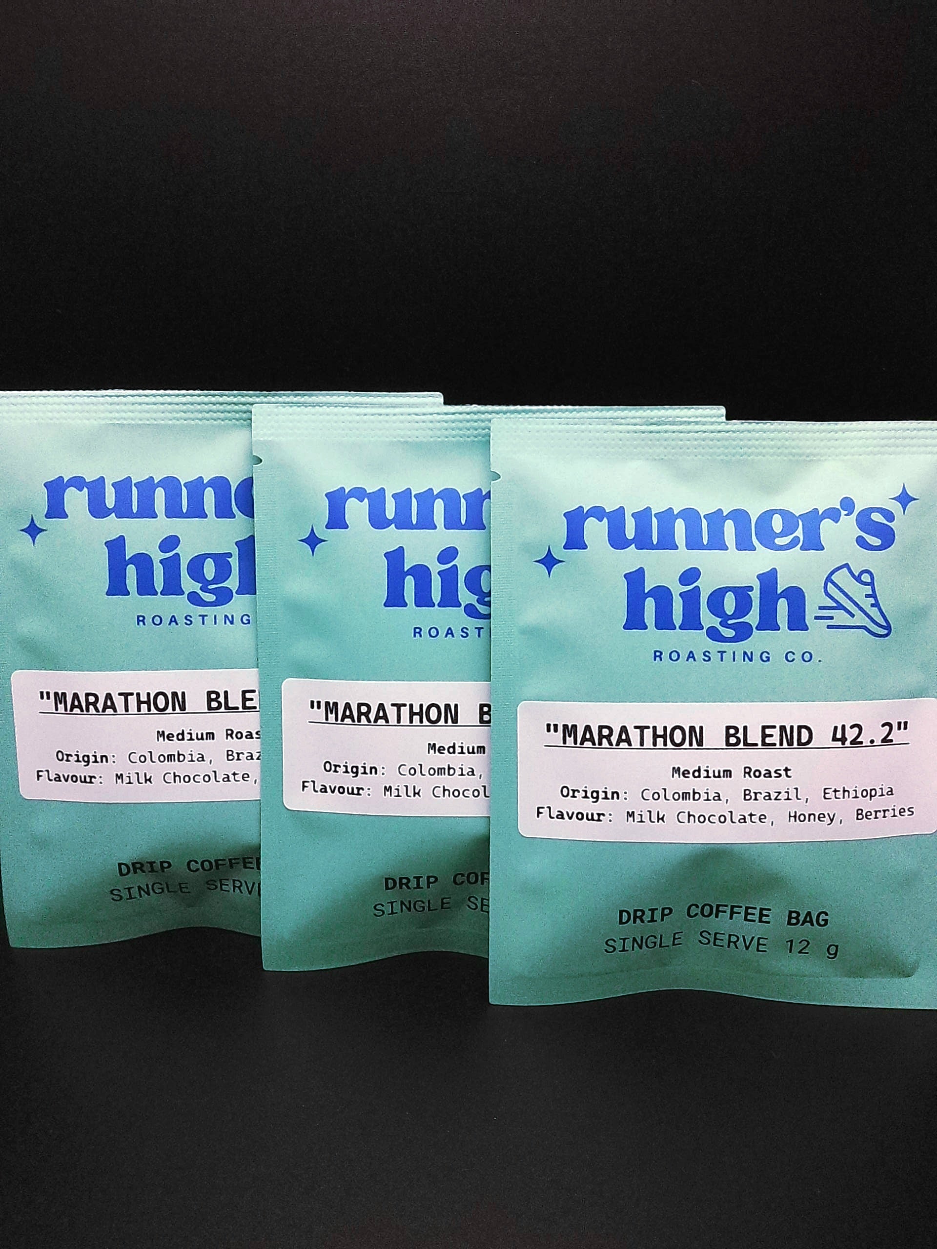 Runner’s High Roasting Co - The "Pour-formance" Drip Bags - Marathon Blend 42.2