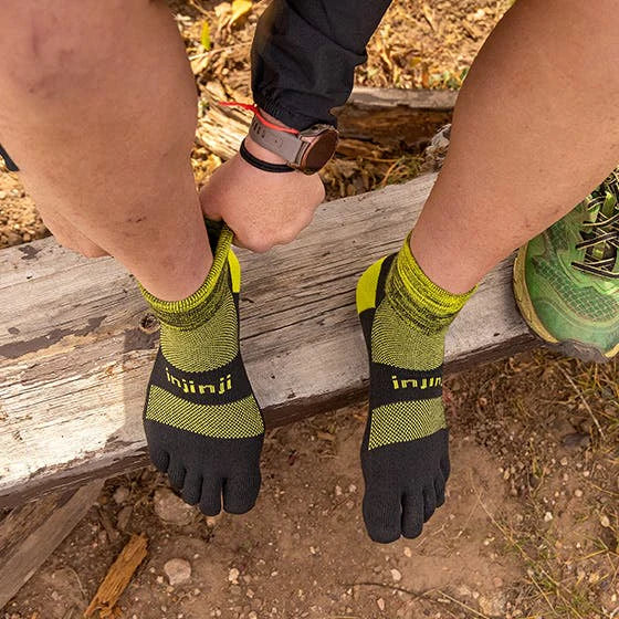 Injinji TRAIL Midweight Mini Crew - Laser