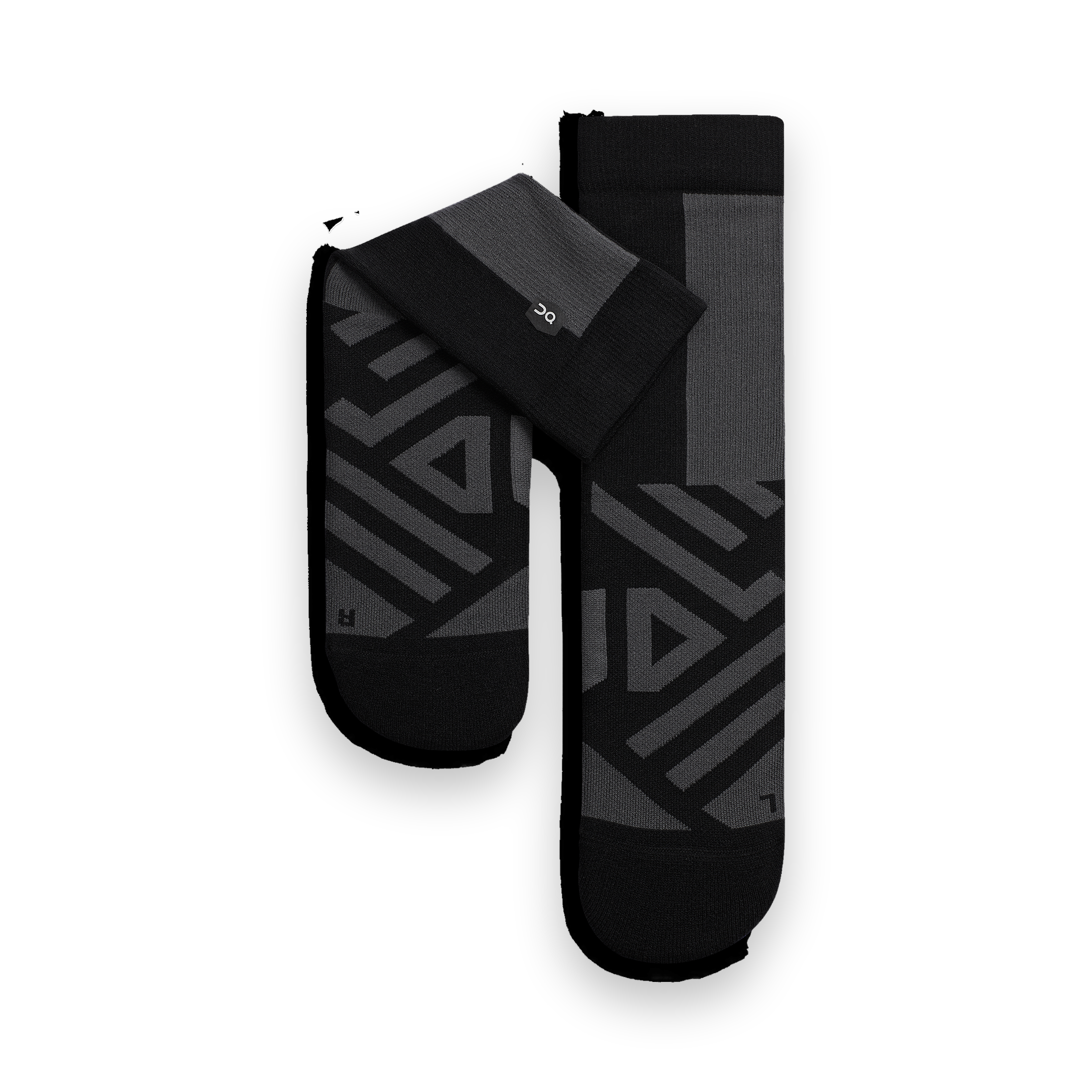 On Performance High Sock - Black / Shadow