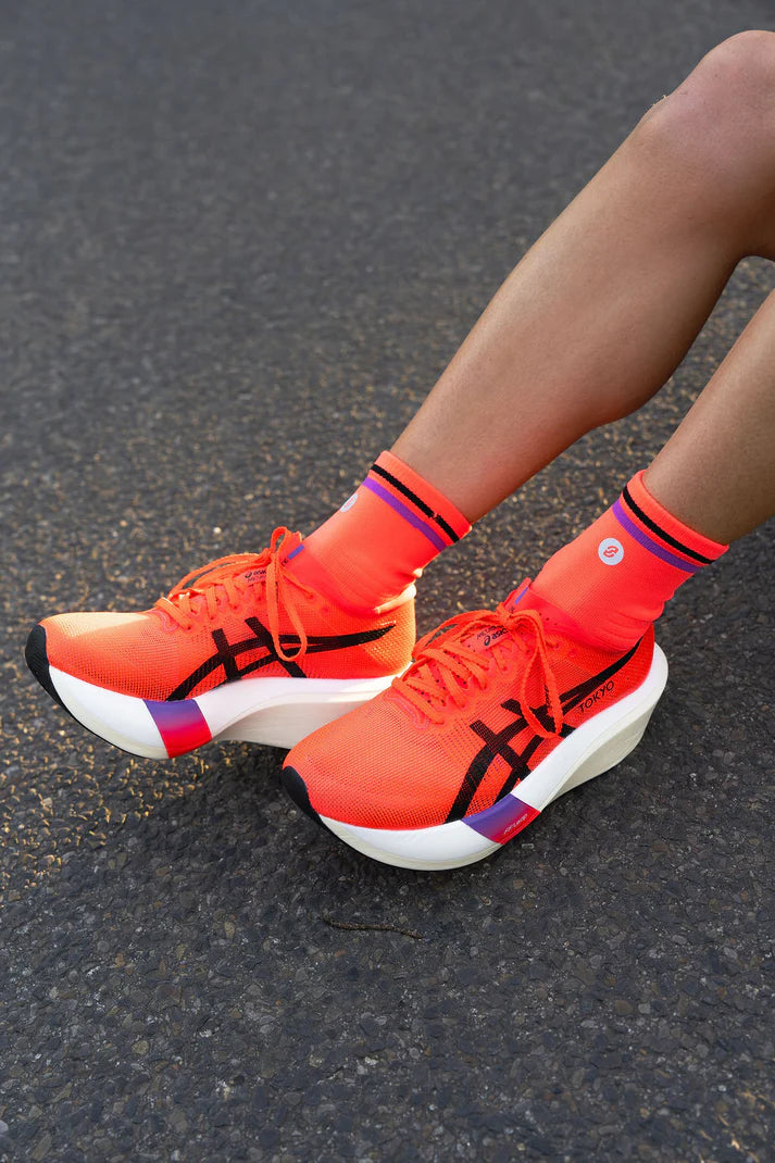 SHYU Racing Socks Crew - Taiyo / Purple / Black