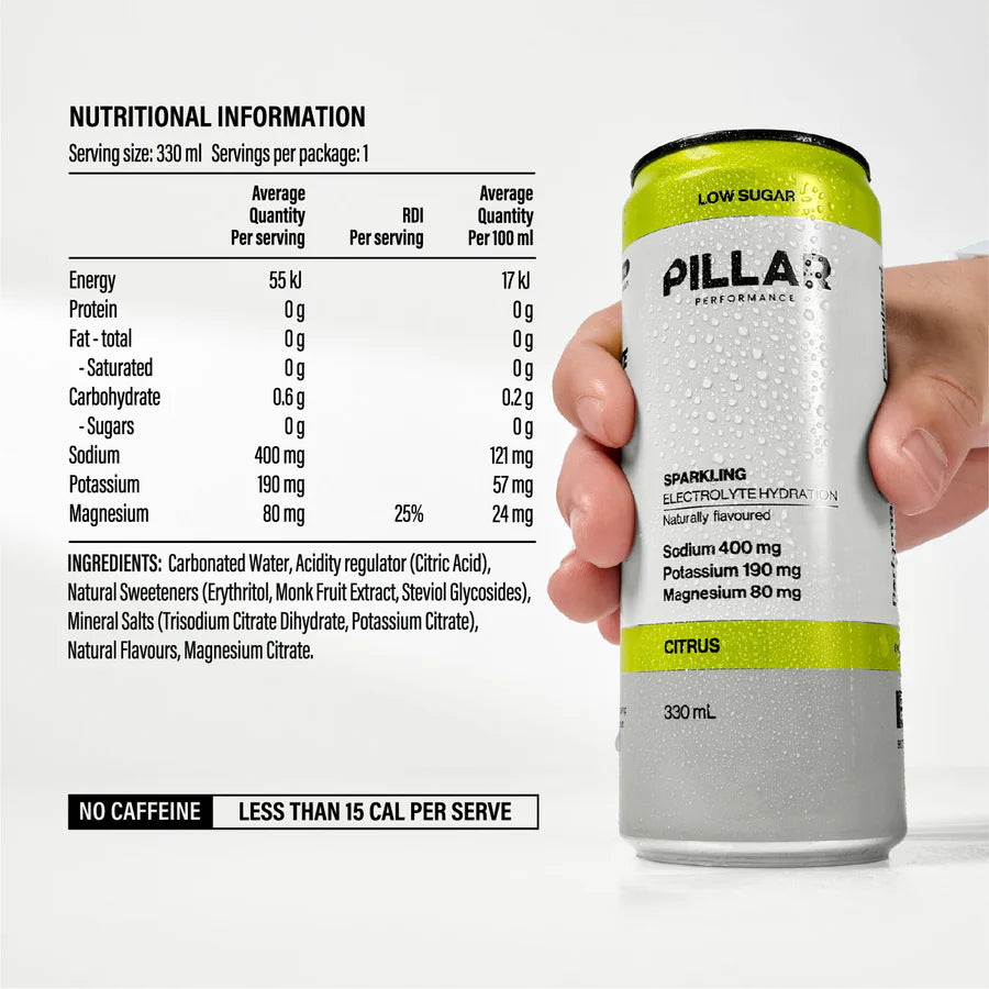 Sparkling Electrolyte Hyrdration - Citrus