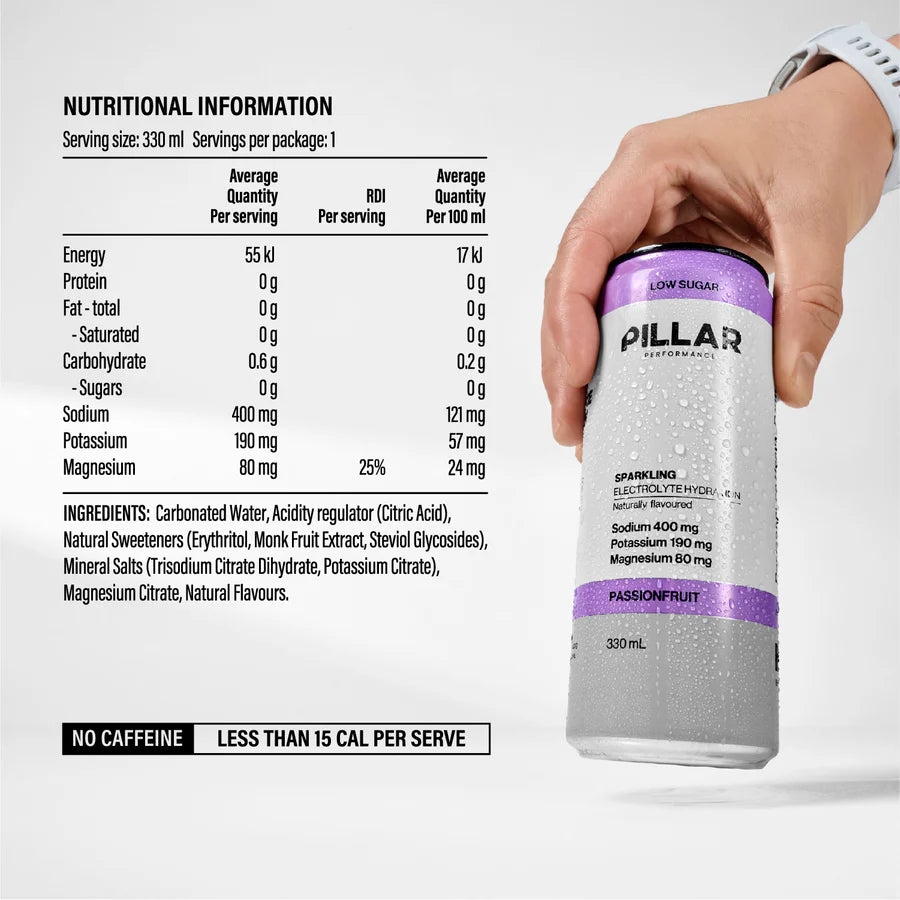 Sparkling Electrolyte Hyrdration - Passionfruit