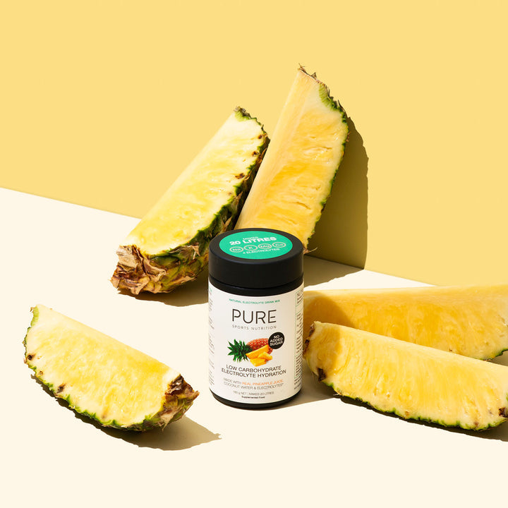 Pure Low Carbohydrate Electrolyte Hydration - Pineapple