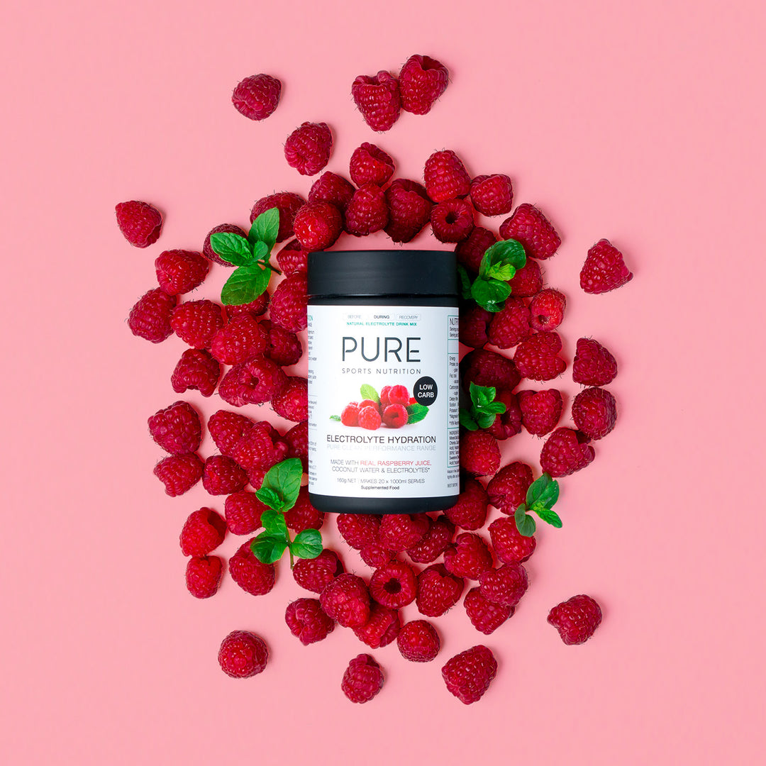 Pure Low Carbohydrate Electrolyte Hydration - Raspberry