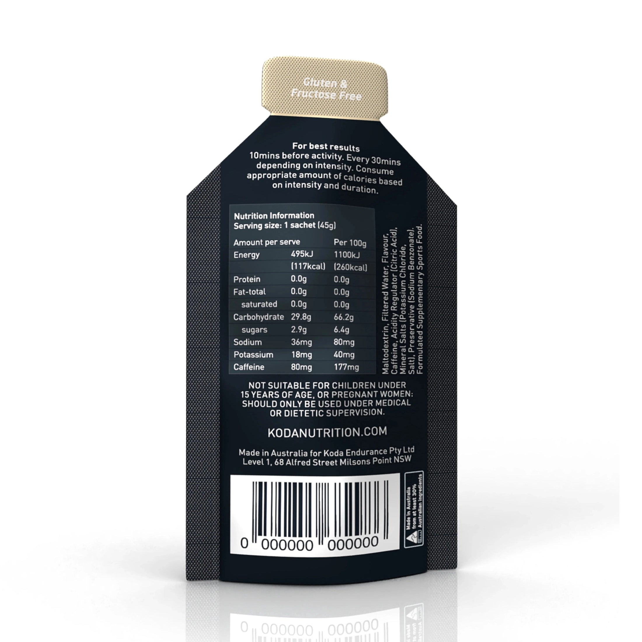 KODA Energy Gel - Cola Vanilla