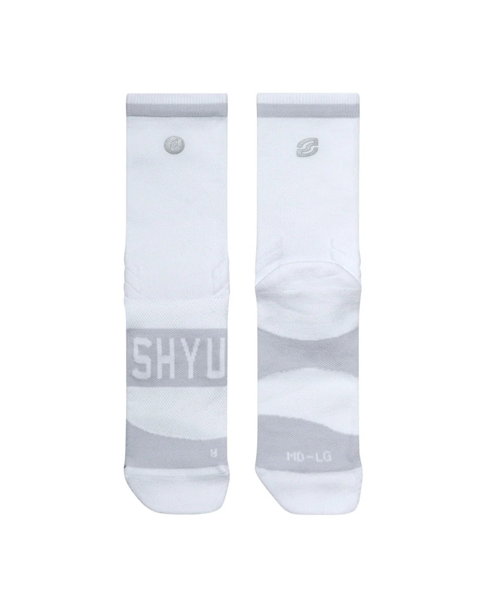 SHYU Training Socks 3 Pack - White