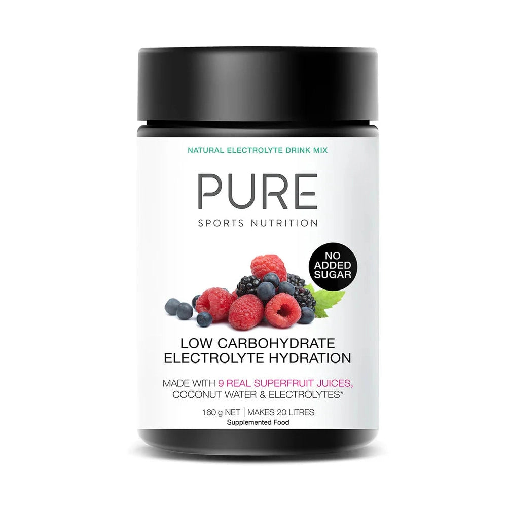Pure Low Carbohydrate Electrolyte Hydration - Superfruits