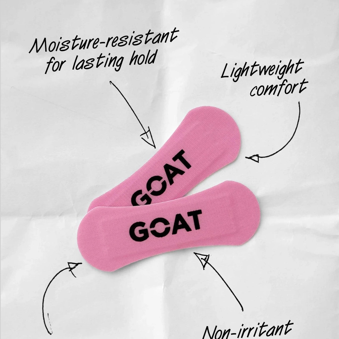GOAT NOSE STRIPS 30 PACK - Pink