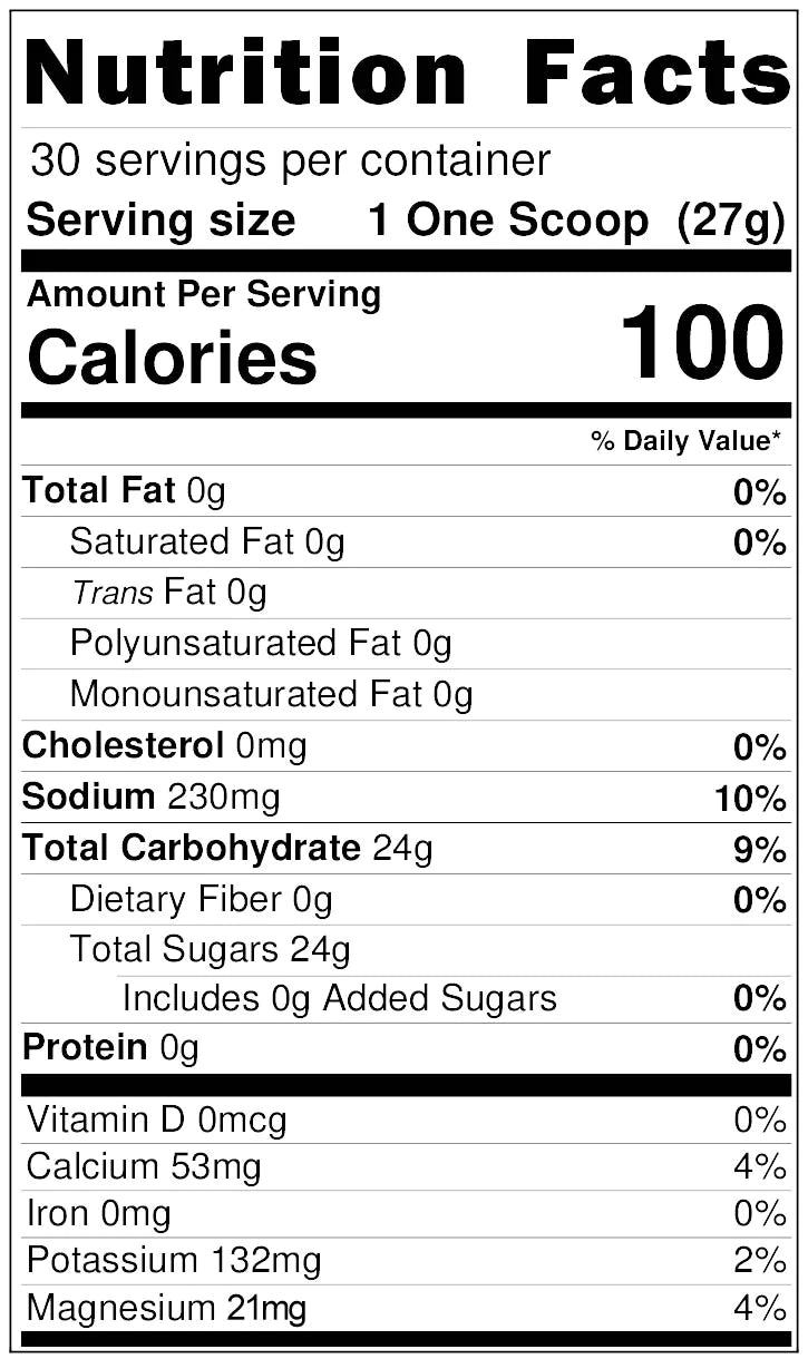 BIX Performance Fuel - Single Serve Satchets