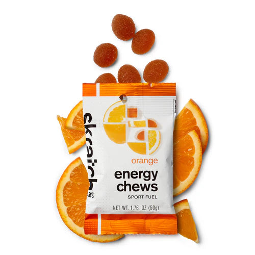 SKRATCH Energy Chews Sports Fuel 50G - Orange