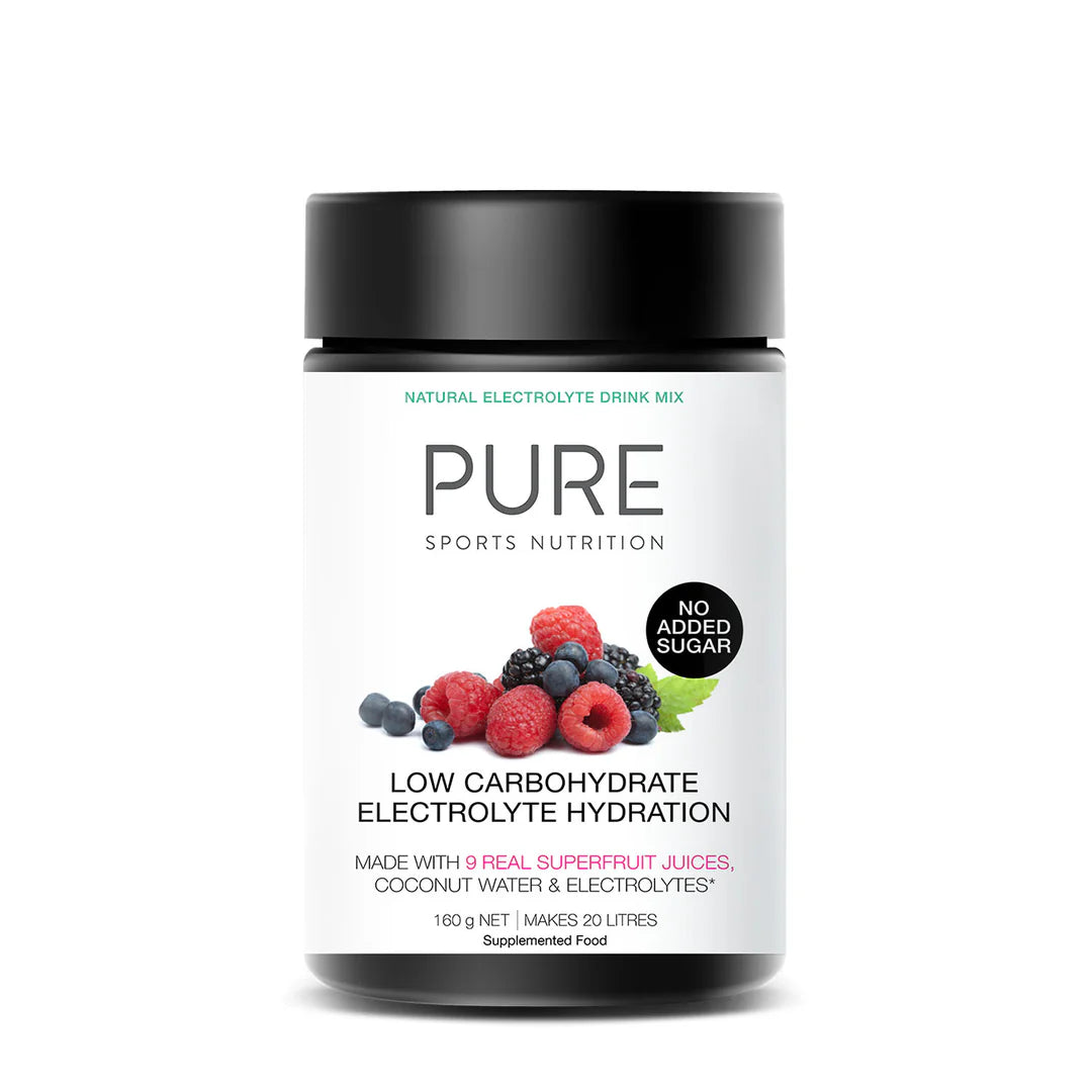 Pure Low Carbohydrate Electrolyte Hydration - Superfruits