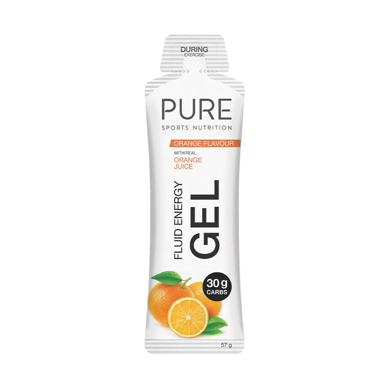 Pure Fluid Energy Gel - Orange