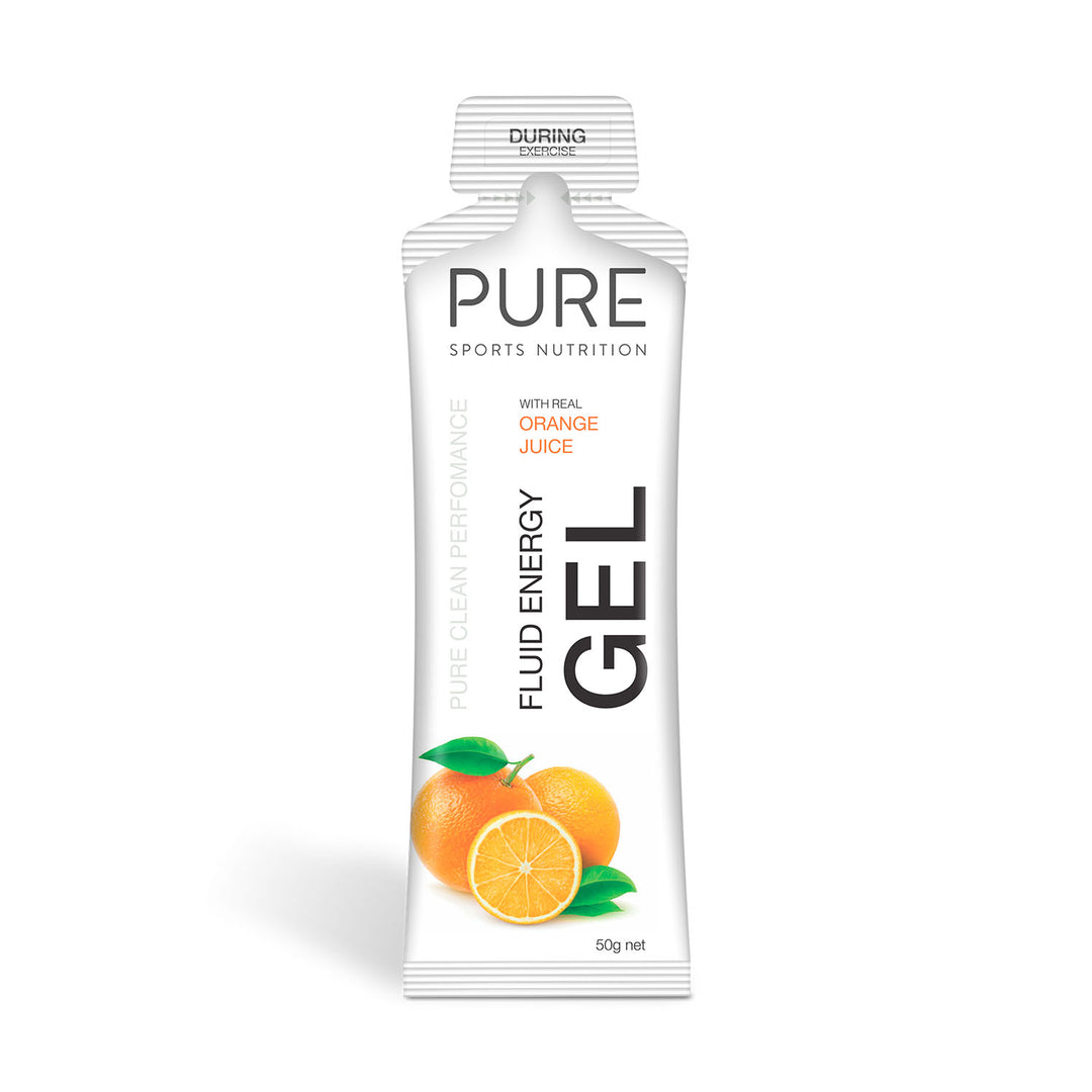 Pure Fluid Energy Gel - Orange