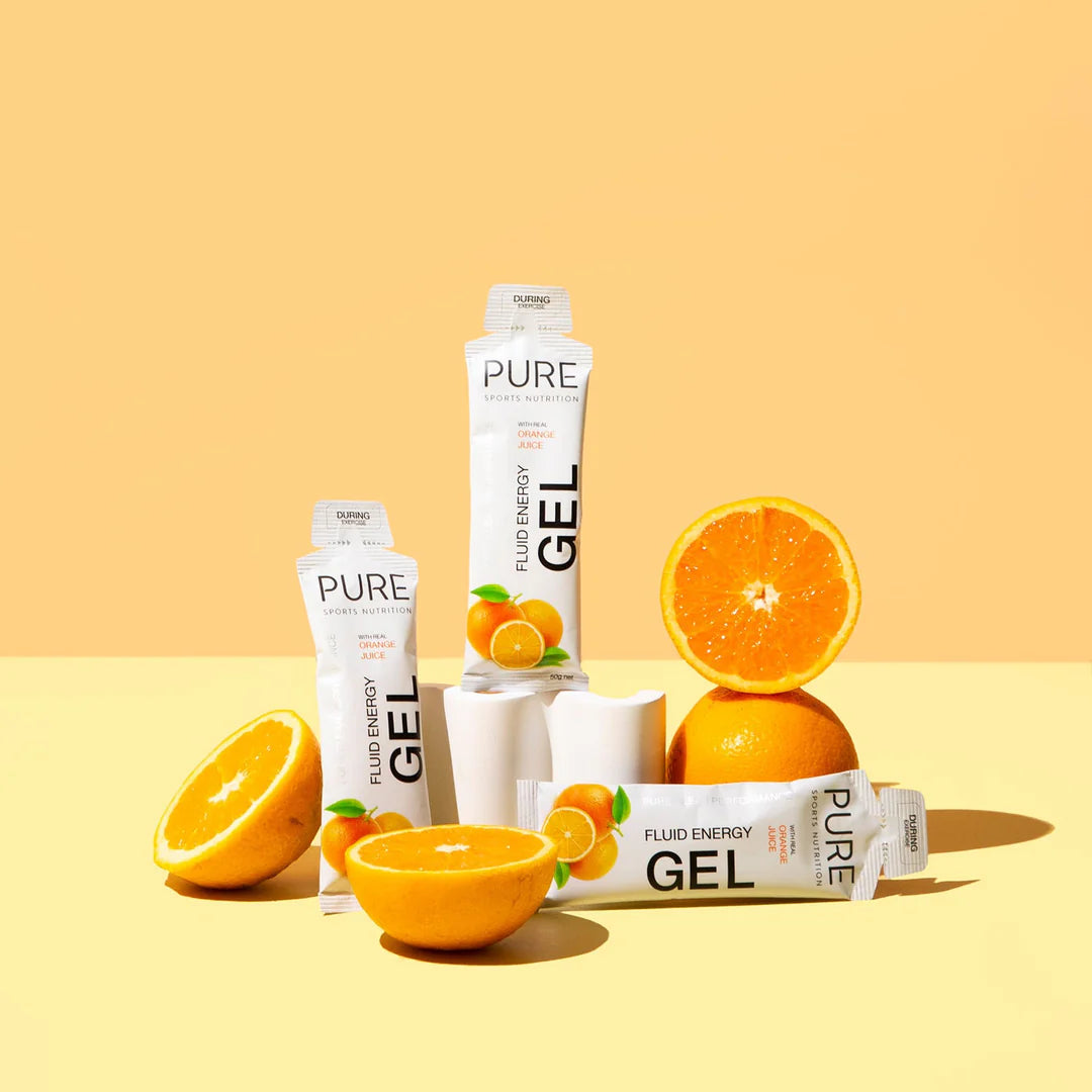 Pure Fluid Energy Gel - Orange