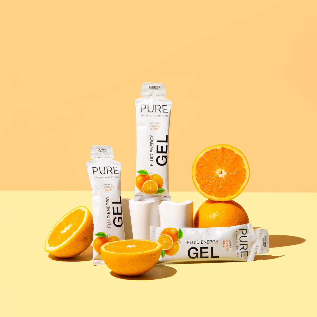 Pure Fluid Energy Gel - Orange