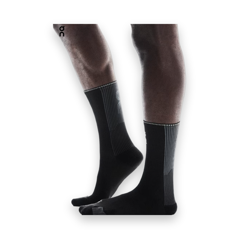 ON Performance Run Sock High - Black