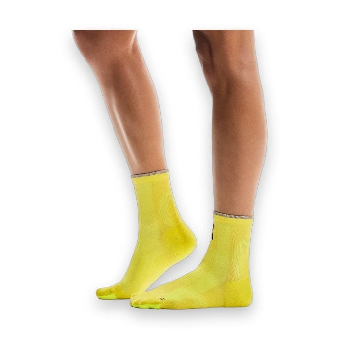 On Elite Run Sock Mid - Lime