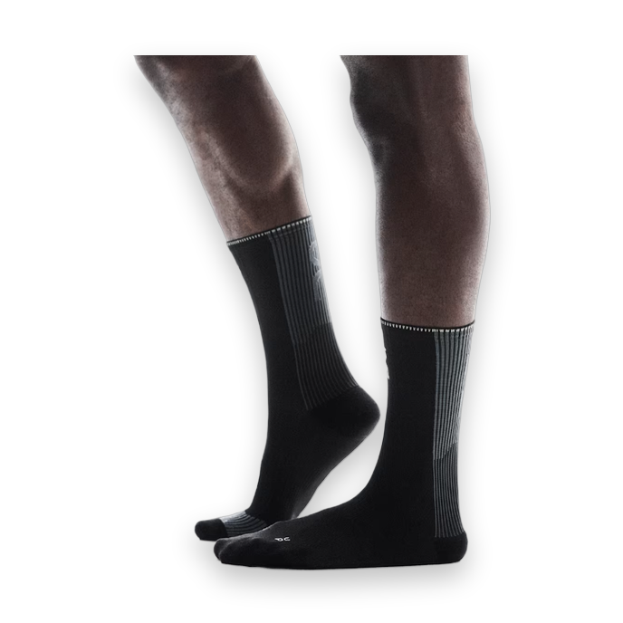 On Performance Run Sock High - Black / Eclipse